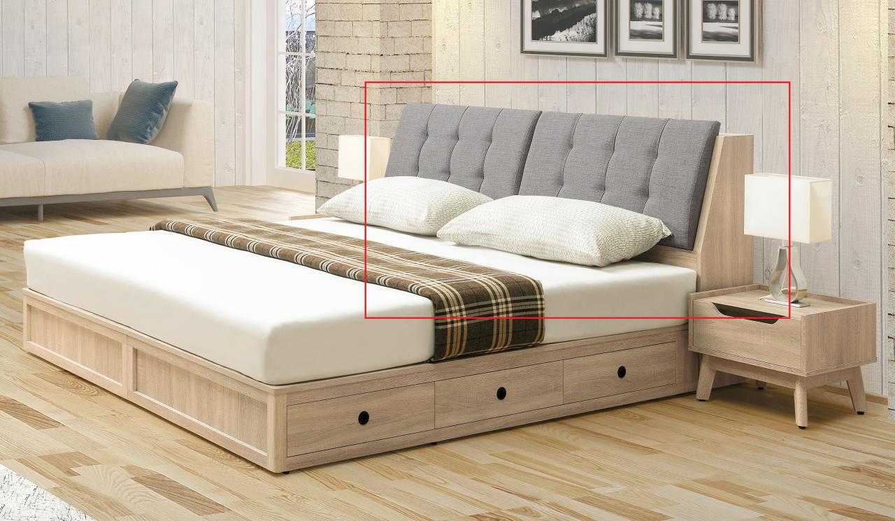 奧斯陸 6尺床頭